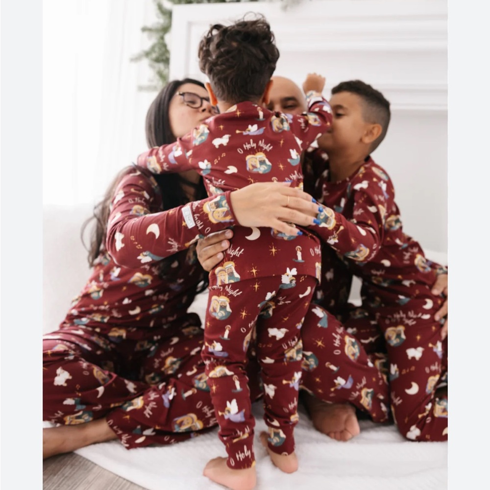 Holy Pals O Holy Night Baby Pajamas NWT